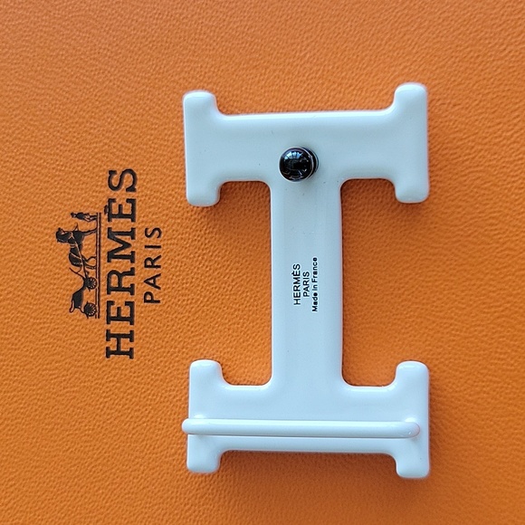 Hermes H reversible leather belt - Picture 3 of 6